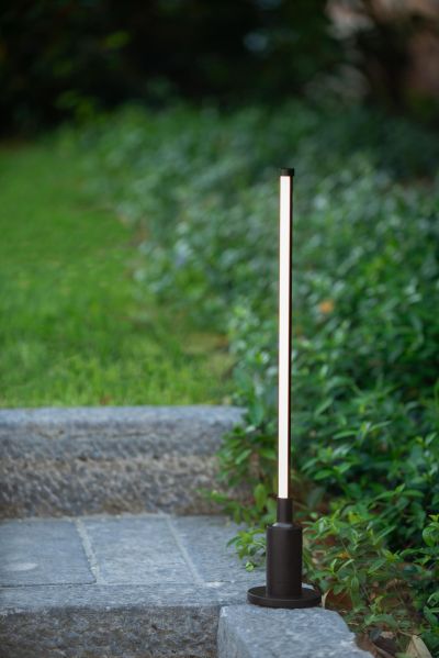 Lucide LORNEX - Záhradný reflektor - LED - 1x6W 3000K - IP54 - Čierny